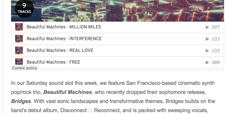 EILE Magazine: Listen to Beautiful Machines - Bridges