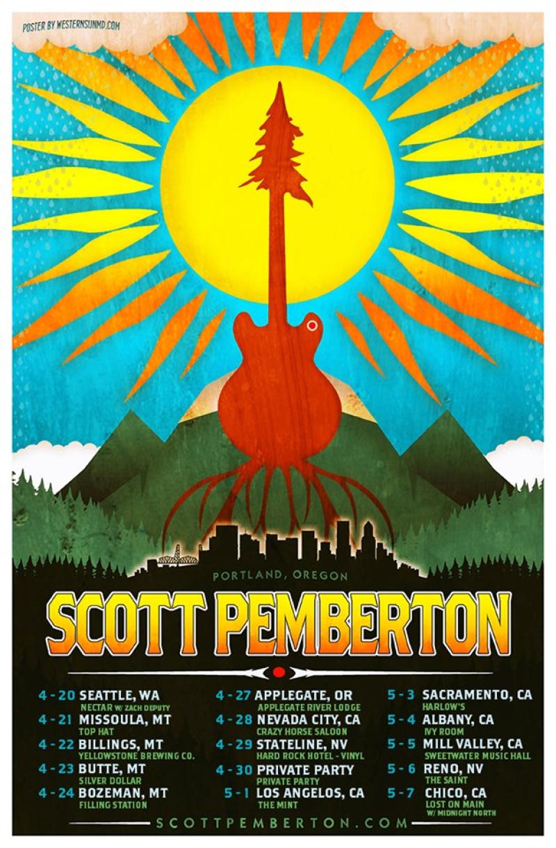 Scott Pemberton California & Nevada Spring Tour 2016