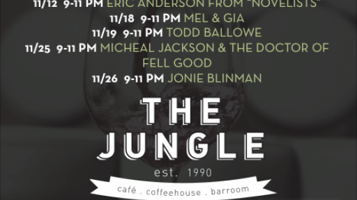 Live Music at The Jungle - Fridays & Saturdays