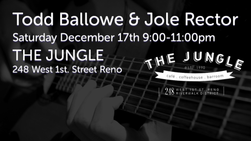 Todd Ballowe featuring Jole Rector at The Jungle.