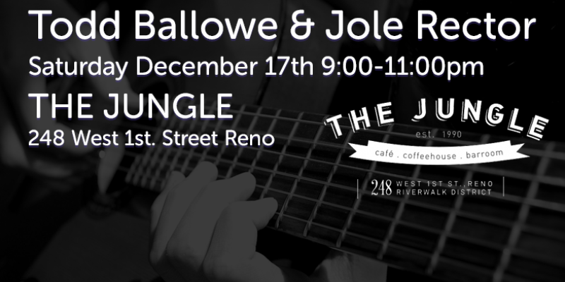Todd Ballowe featuring Jole Rector at The Jungle.
