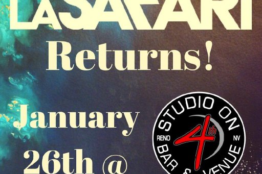 La Safari at Studio on 4th with The Happy Trails and Spencer Kilpatrick (of Failure Machine)