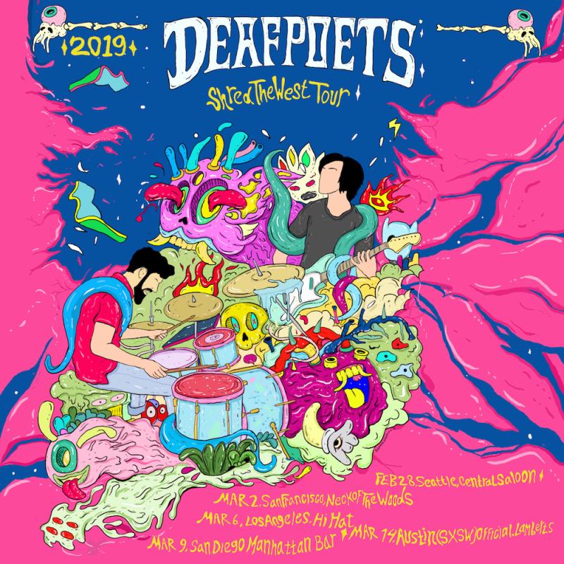 Deaf Poets "Shred the West Tour" 