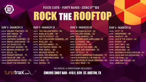ROCK the Rooftop 2019 Showcase