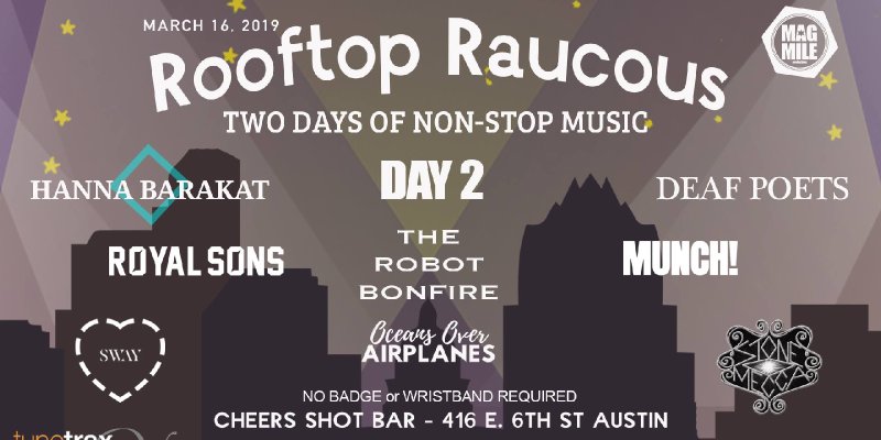 Rooftop Raucous 2019 Showcase Day 2