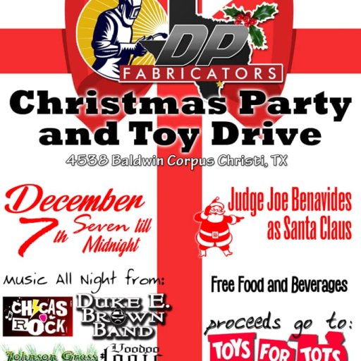 DP Fabricators Christmas Party & Toy Drive