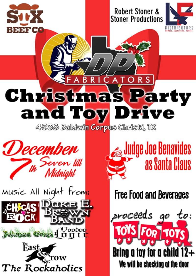 DP Fabricators Christmas Party & Toy Drive