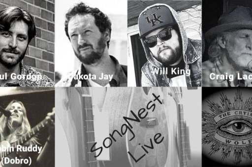 SongNest presents Craig Lackey and friends, Tuesday January 7th, 2020, Ft. Paul Gordon