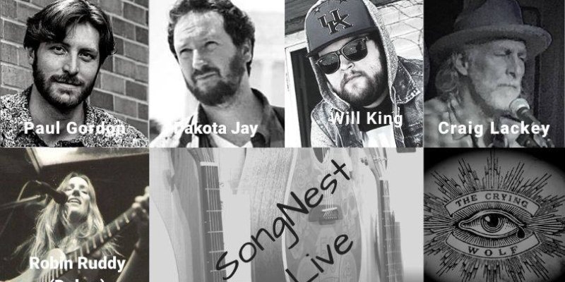 SongNest presents Craig Lackey and friends, Tuesday January 7th, 2020, Ft. Paul Gordon