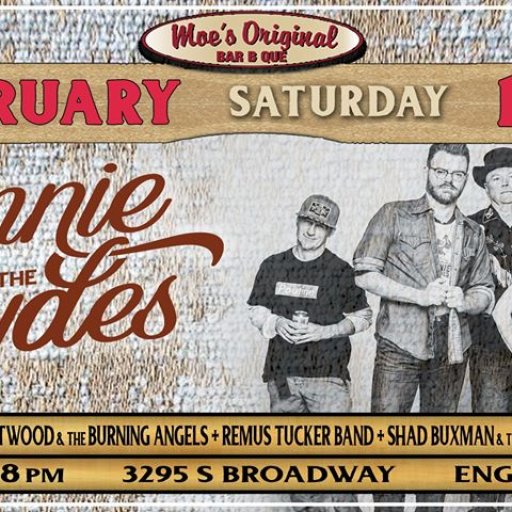 Bonnie & The Clydes w/  Casey James Prestwood & the Burning Angels, The Remus Tucker Band & Shad Buxman &The Graveyard Shift  