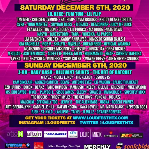 HEART SUPPORT PRESENTS L.O.U.D.FEST 2020