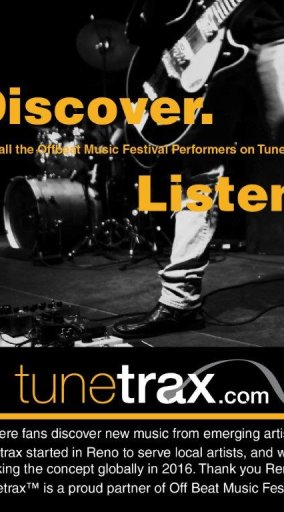 Tunetrax ad web