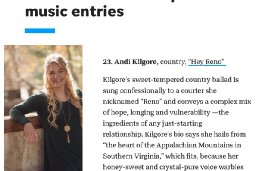 RGJ Best Local Songs of 2018: Honored to be listed in the top 30