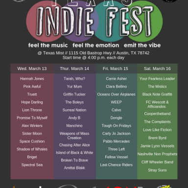 Tunetrax_Texas Indie Fest_Lineup_poster_final