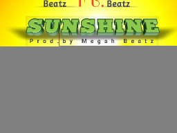 Megah Beatz - Sunshine Ft. Foxbeatz