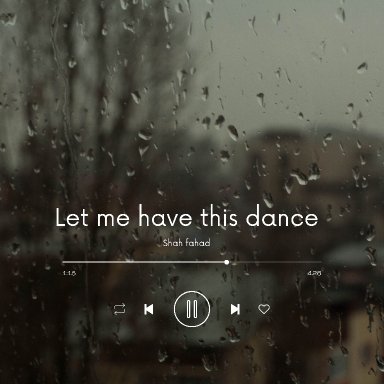 Let me have this Dance (Instrumental version)