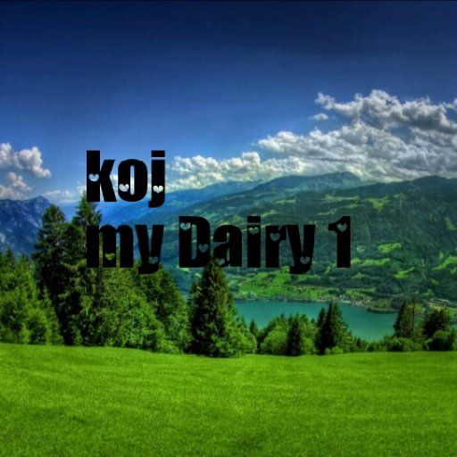 My dairy