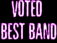 Voted best Band - Track 7