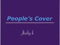 People&rsquo;s Cover