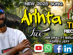 Arinta_Fire_offcialmusic_2025_Jnr Drac ft Benjii Kora x Jeff_TMP Records. 
