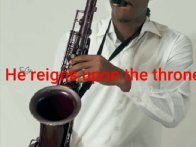 He reigns upon the throne